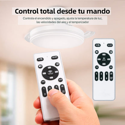 Ventilador de techo con luz LED Lume