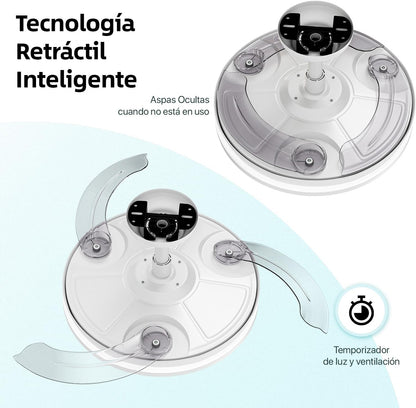 Ventilador de techo con luz LED Lume