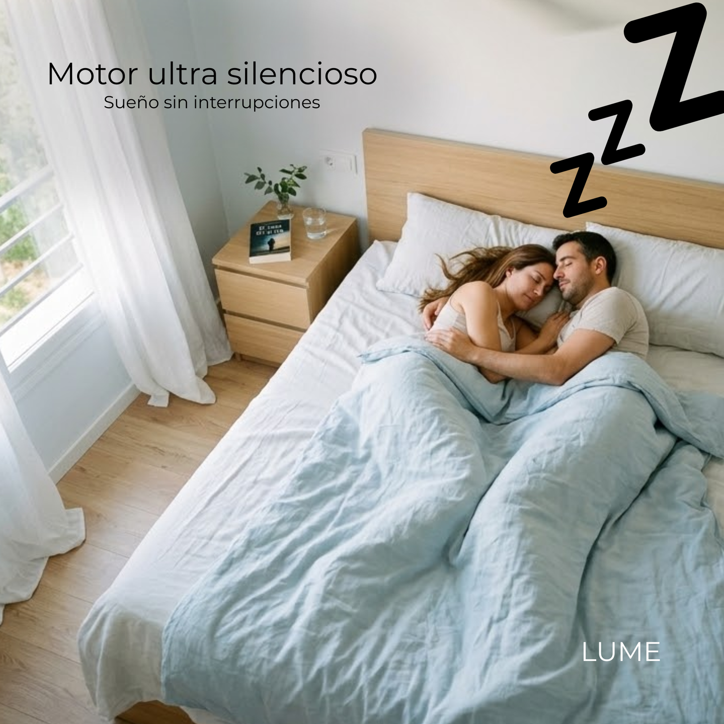 Ventilador de techo con luz LED 72 W Lume