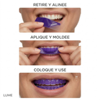 Tiras Blanqueadoras Moradas LUME